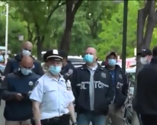 美國曼哈頓北部發生槍擊案,致2死1傷,槍手被警方轟斃。(網圖)