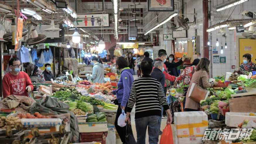 食環署多個街市因為涉及確診患者,須提早關門。