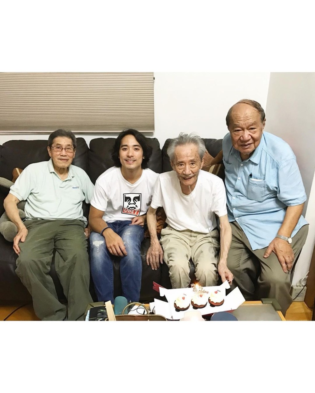 林德信感恩成長路上有公公陪伴。