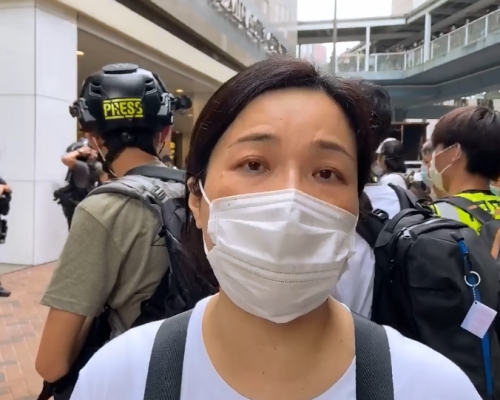 吳敏兒不滿被阻,認為是嚴重剝削公眾知情權。 吳敏兒FB圖