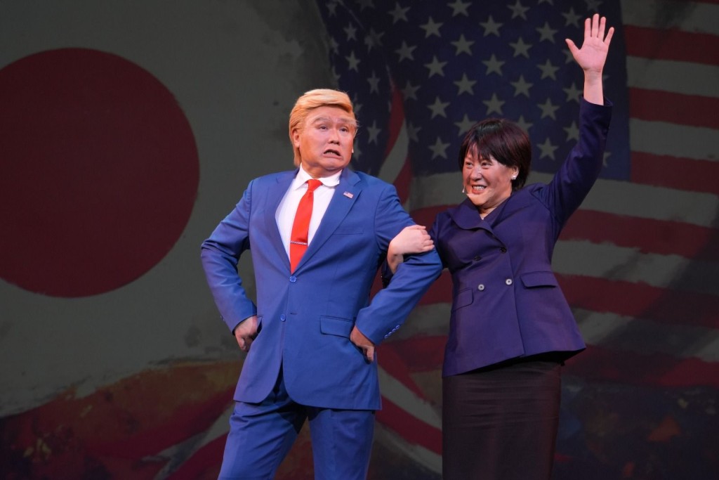 江欣燕饰演街市菜苗用上特技化妆，极具喜剧效果，给观众带来欢笑。 