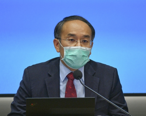 許正宇表示政府現階段無打算全民派錢。資料圖片