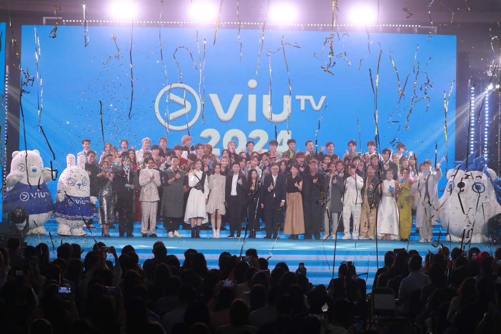 ViuTV今日（13日）在九展举行《ViuTV 2024》节目发布会。