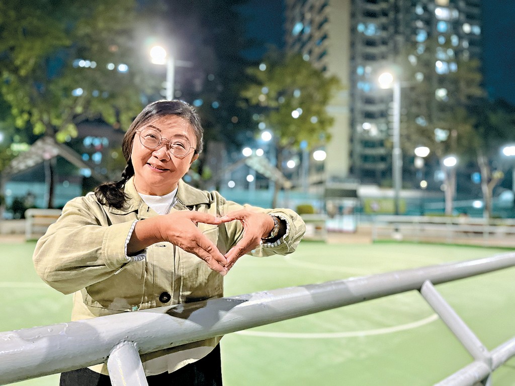 陳淑賢接受換心手術後重獲新生，她為正輪候器官移植及身處危難的市民送上祝福。