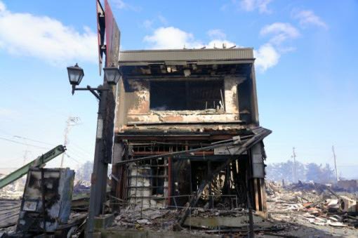 永井豪在故鄉輪島朝市設立的紀念館在地震中焚毀。社交平台X