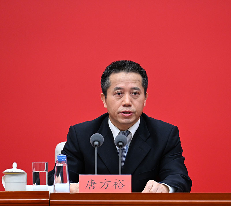 盛傳重慶市政協主席唐方裕，未來可能執掌政研室。新華社