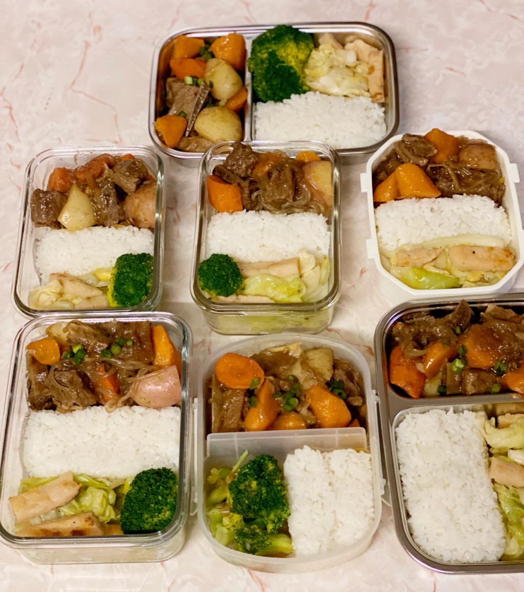 飯盒數量慢慢增加。