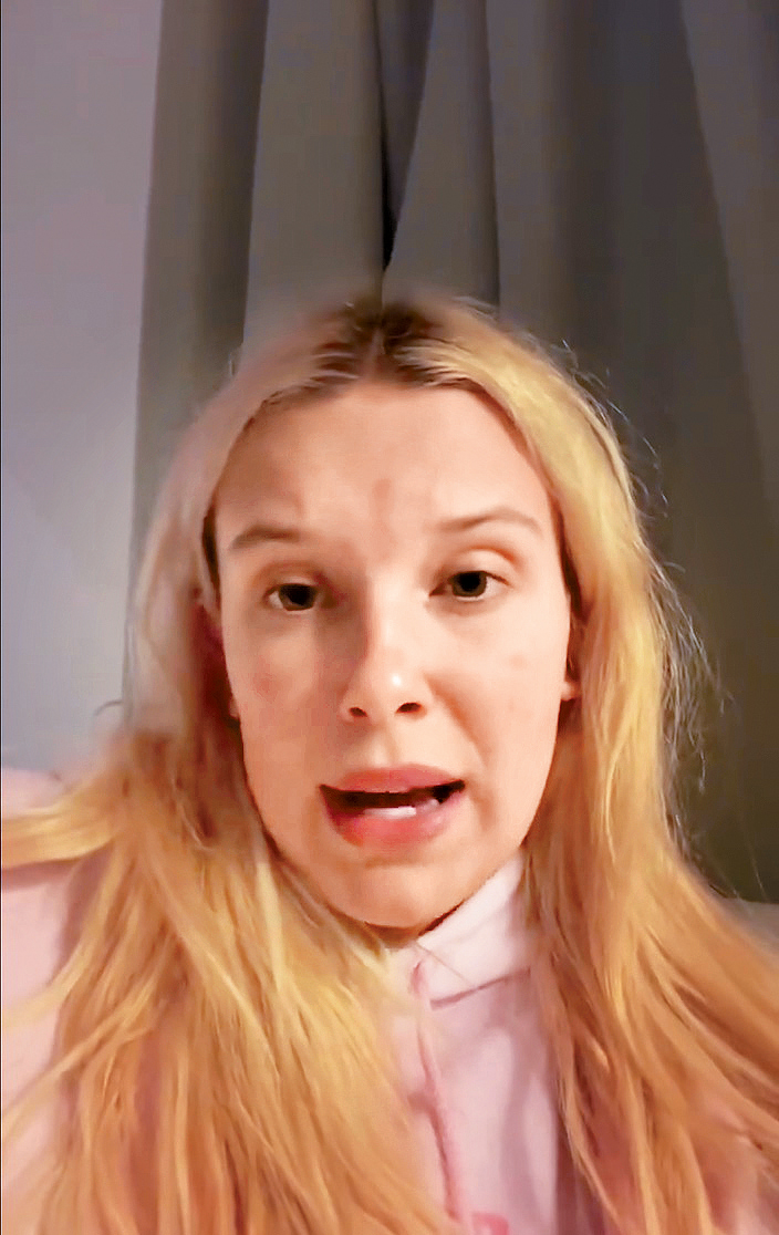 Millie不甘被記者批評外表及打扮，反擊指記者在欺凌年輕女性。
