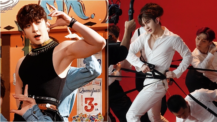 Anson Lo自度吊帶造型發揮「男人魅」 挑戰Sexy舞步展紳士風範。