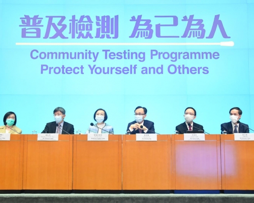 政府交代普及社區檢測計畫。