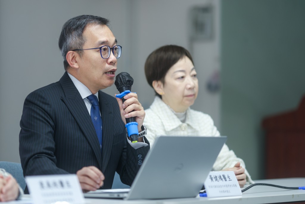 香港代谢及减重外科医学会主席兼外科专科医生黄健鸿。