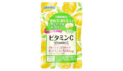 ORIHIRO營養補充口嚼錠 維他命C