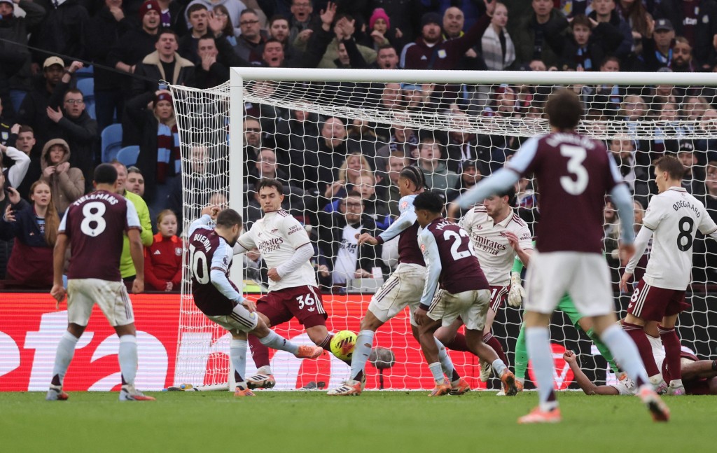 阿仙奴今季在前列大戰表現失色，首循環曾不敵阿士東維拉。路透社