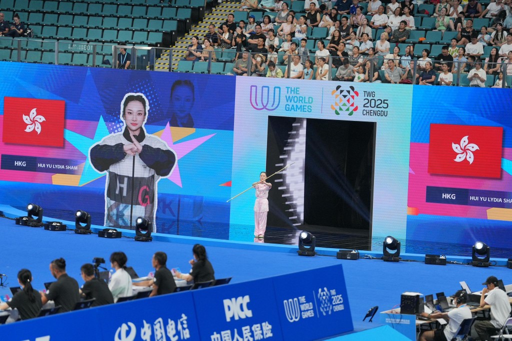 港將沈曉榆（套路女子長拳劍術槍術全能）。IDYL供圖