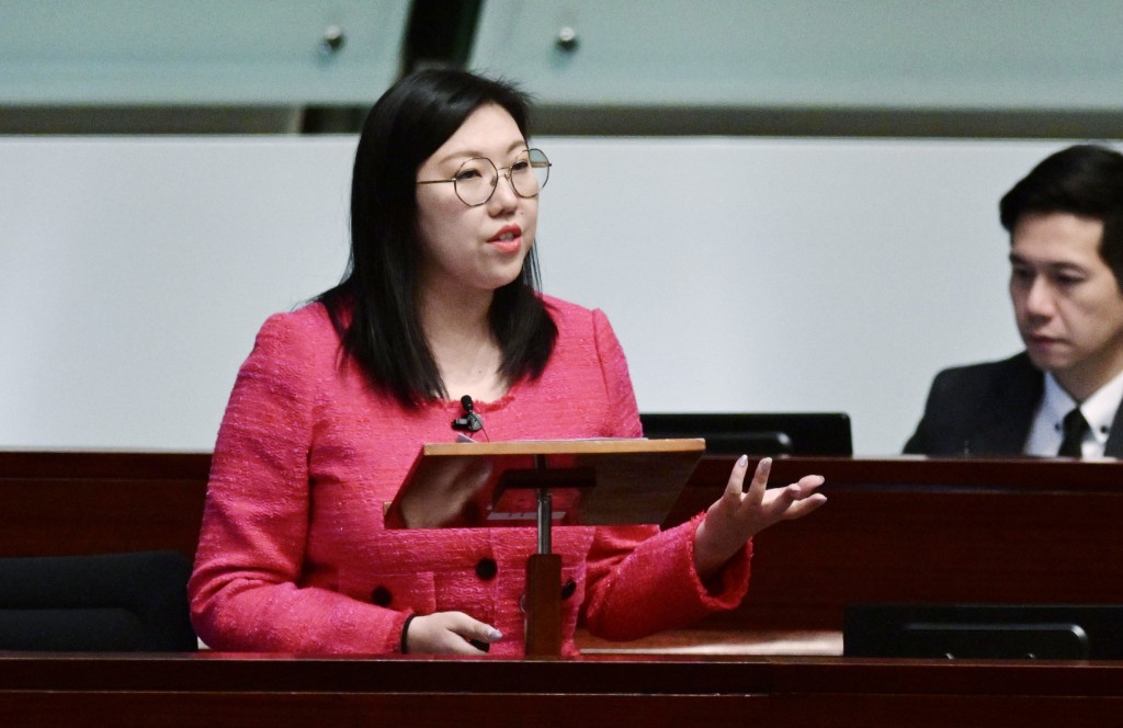 民建聯選委界議員林琳。資料圖片 民建聯選委界議員林琳。資料圖片