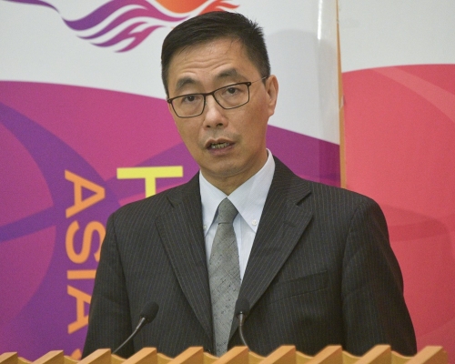楊潤雄下午在深圳與教育部官員舉行定期會商機制會議。資料圖片