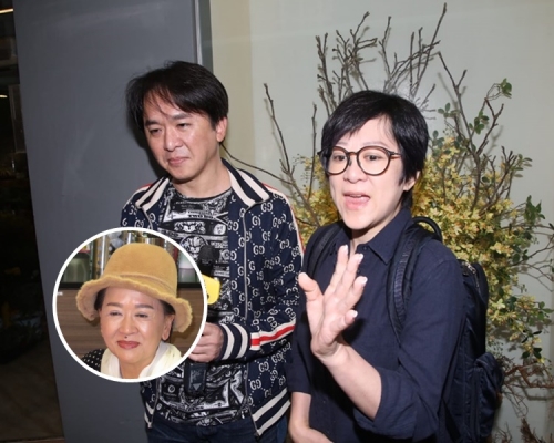 兆尊與小艾謂要處理的事已處理完，著傳媒不要太辛苦了。