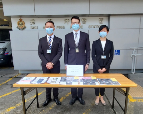 警方拘捕1男1女涉嫌騙取便利店儲值卡。