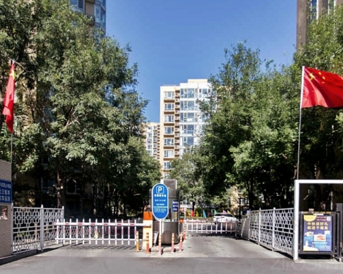 患者所住的大河庄苑。网图