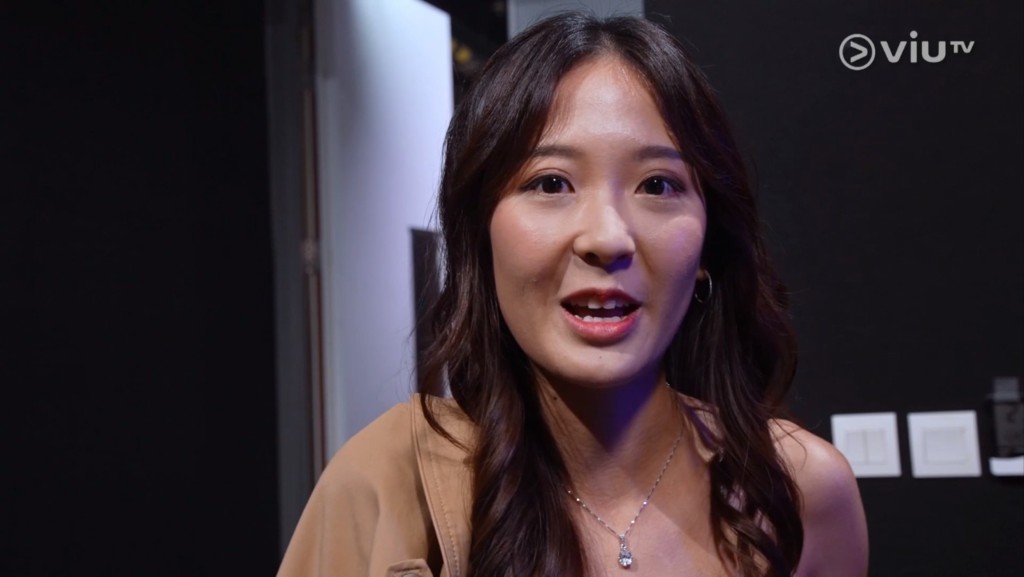 Zoe于后台话Michelle个表演本来唔系咁。