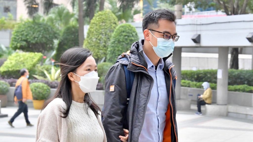 被告趙浩楠(右)。盧江球攝
