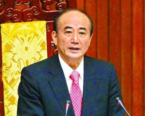 前立法院長王金平。資料圖片