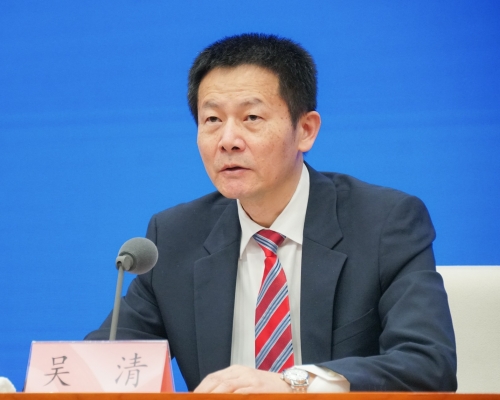 吳清晉升為上海市常務副市長。資料圖片