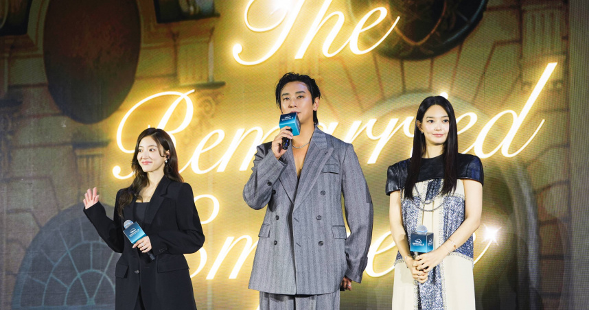 李世榮(左起)、朱智勛、申敏兒主演《再婚皇后》。 李世榮(左起)、朱智勛、申敏兒主演《再婚皇后》。