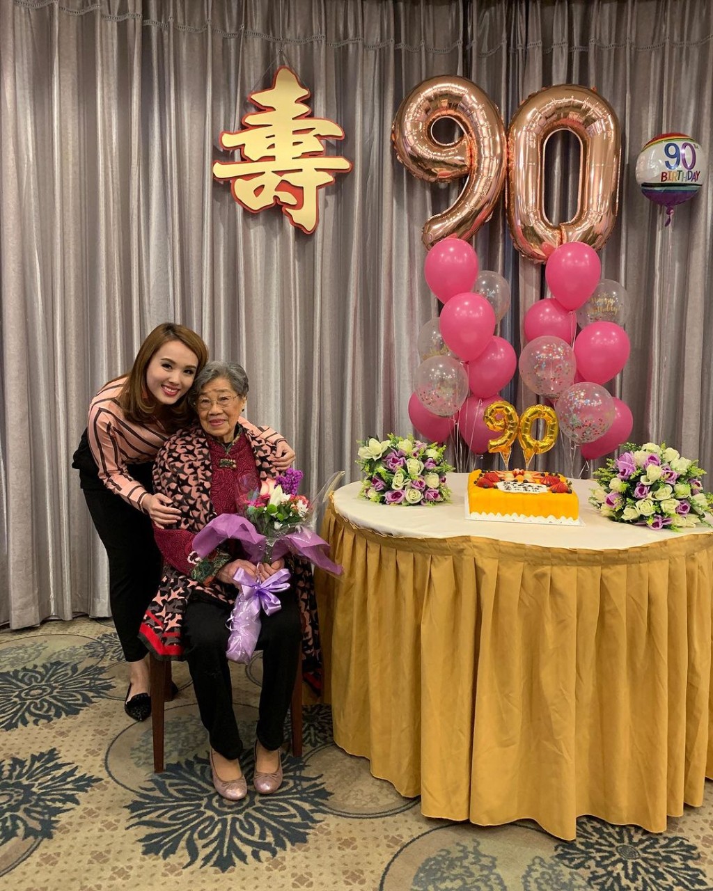 楊洛婷已過90歲。
