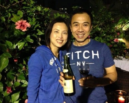 馮永業與馮程淑儀。網圖