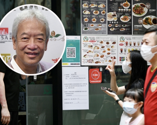 黃家和稱,業界早建議政府規定食客用安心出行。資料圖片