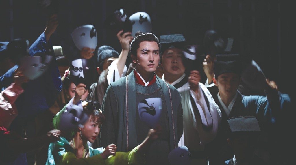 上海話劇藝術中心的《清明上河圖密碼》劇照。