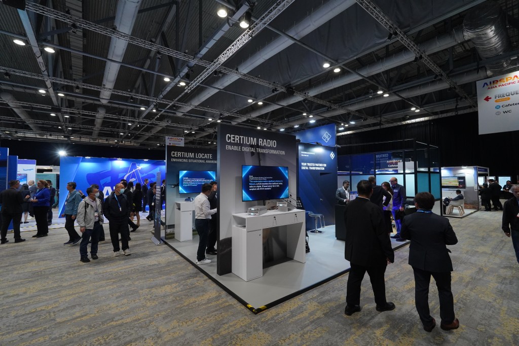 一連三日的「亞太航空空域展覽暨會議2025」 由今日（9日）起於香港亞洲博覽館舉辦。