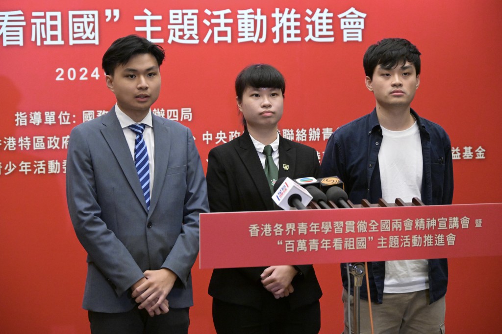 左起：潘华康、吴文慧、张栢森。苏正谦摄