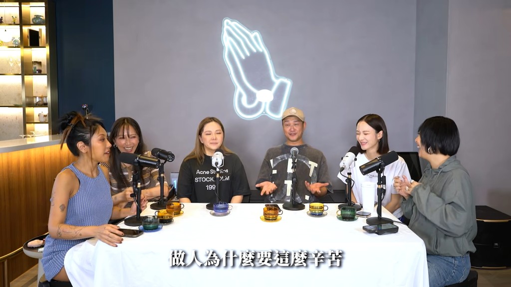 吳浩康在節目中剖白人生低潮，憶述當中的辛酸，引來主持共鳴。（節目截圖：《Better Together Hong Kong》）