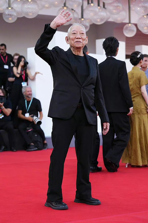 袁和平以威尼斯影展華語電影全球推廣系列活動大使身份登場。(新浪電影) 袁和平以威尼斯影展華語電影全球推廣系列活動大使身份登場。(新浪電影)