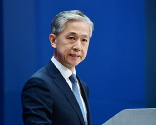 汪文斌表示，中國和太平洋島國的政治互信在攜手抗疫中進一步深化。網圖 