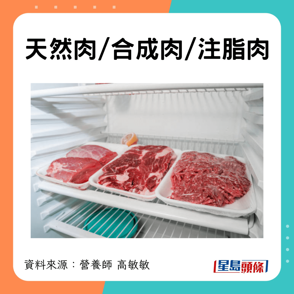 天然肉/合成肉/注脂肉