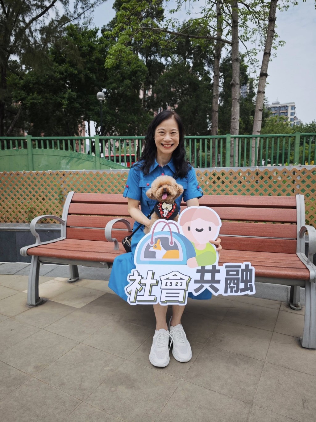 陳曼琪認為便利寵物出行,既可促進人寵共融,亦可促進寵物經濟,吸引更多人留港消費。 陳曼琪認為便利寵物出行,既可促進人寵共融,亦可促進寵物經濟,吸引更多人留港消費。