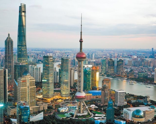 上海陆家嘴金融贸易区。新华社资料图片