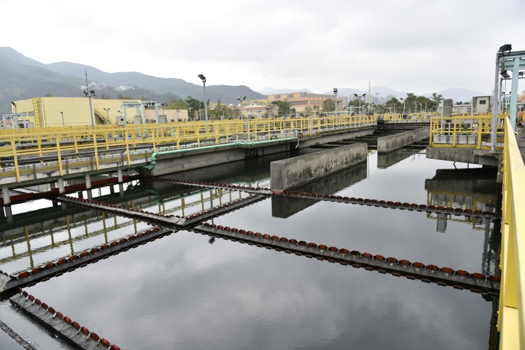 沙田污水處理廠將會遷往岩洞。資料圖片