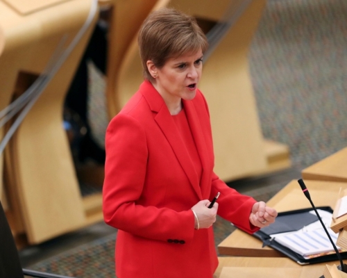蘇格蘭民族黨若在5月的議會選舉中勝出，將會發動二次獨立公投。AP圖片