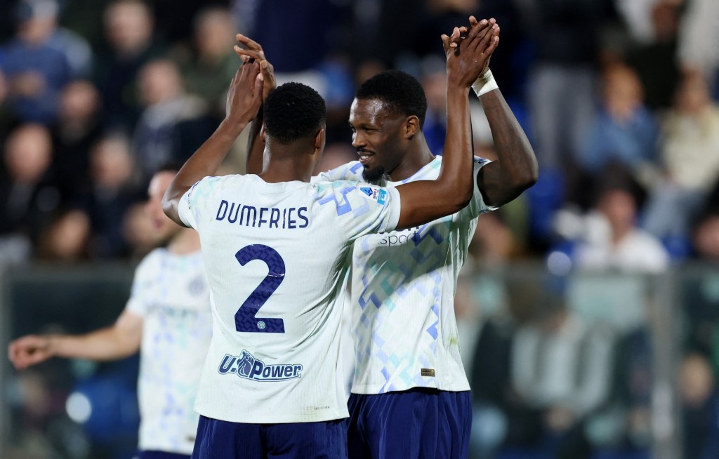 国际米兰作客科木全取3分。路透社