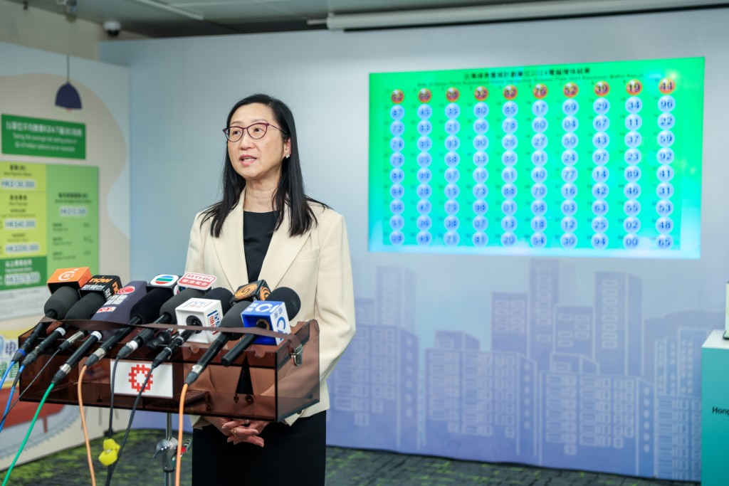 攪珠儀式將由房委會資助房屋小組委員會主席黃碧如主持。何家豪攝
