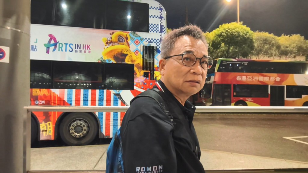 市民范先生今日乘搭大灣區航空由張家界返回香港。