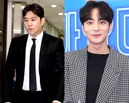 強仁否認拍攝或散布非法影片（圖左）/Roy Kim（圖右）證實是聊天群組一員。網圖