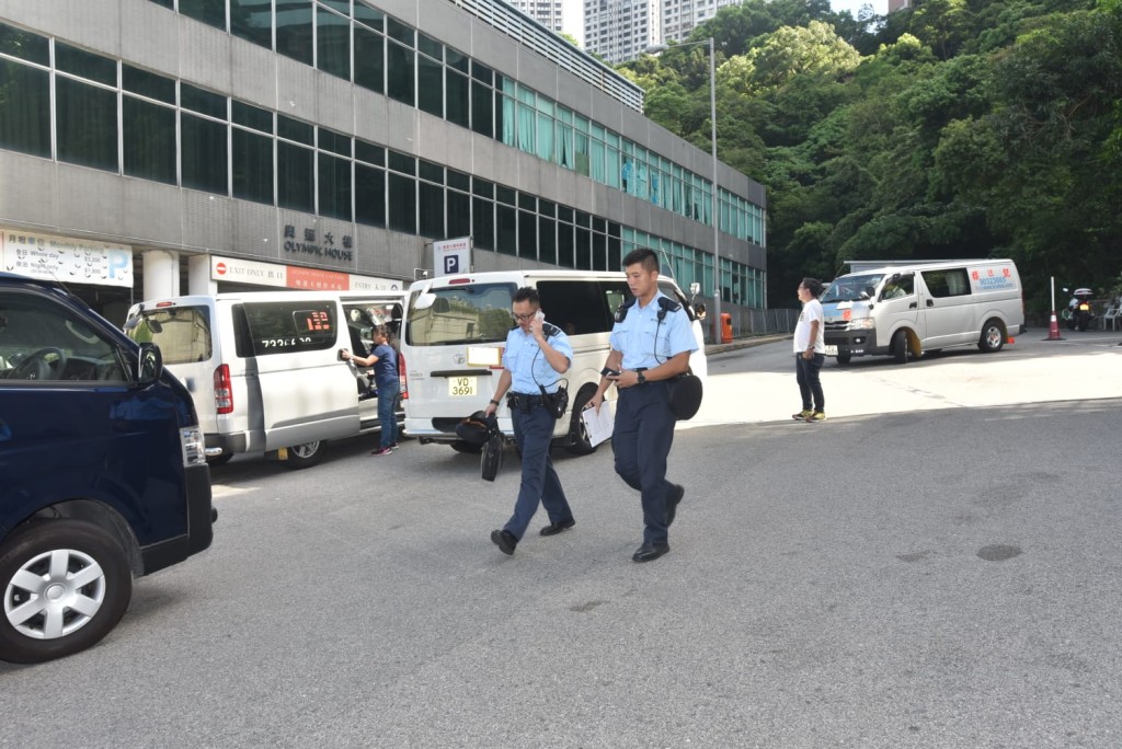 事發位於銅鑼灣掃桿埔駕駛考試中心。楊偉亨攝
