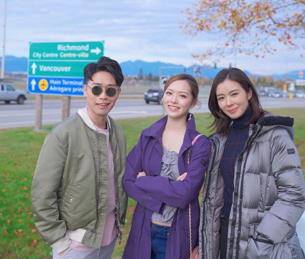 （左起）陸浩明、馮盈盈、麥明詩