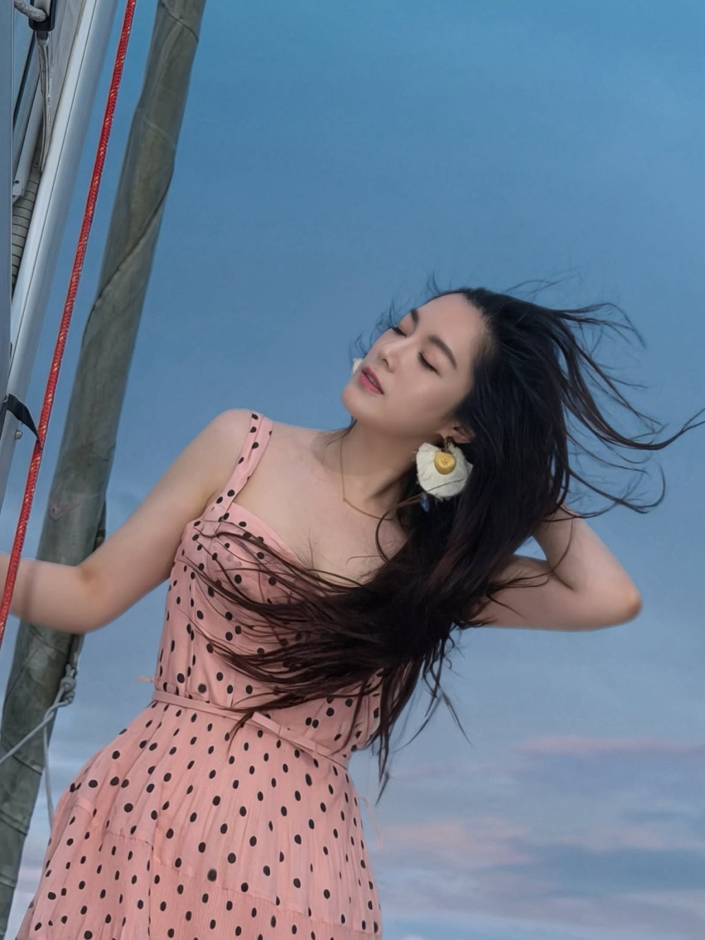 苟芸慧顏值美不勝收。