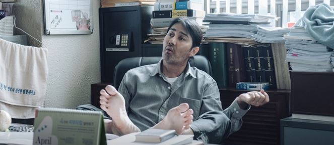 車勝元飾九流律師，十分神似。